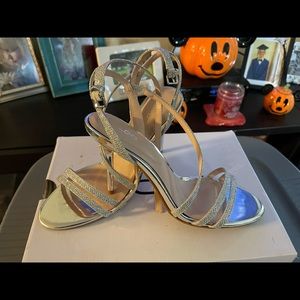 Aldo silver heels